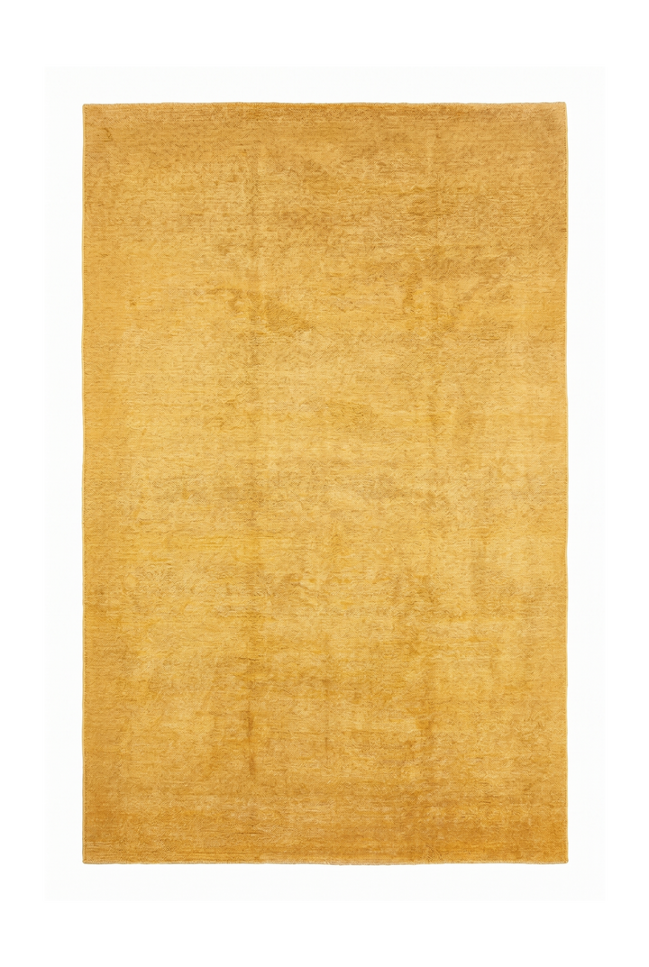 Saffron Gabbeh, Hand-Knotted Afghan Wool Rug
