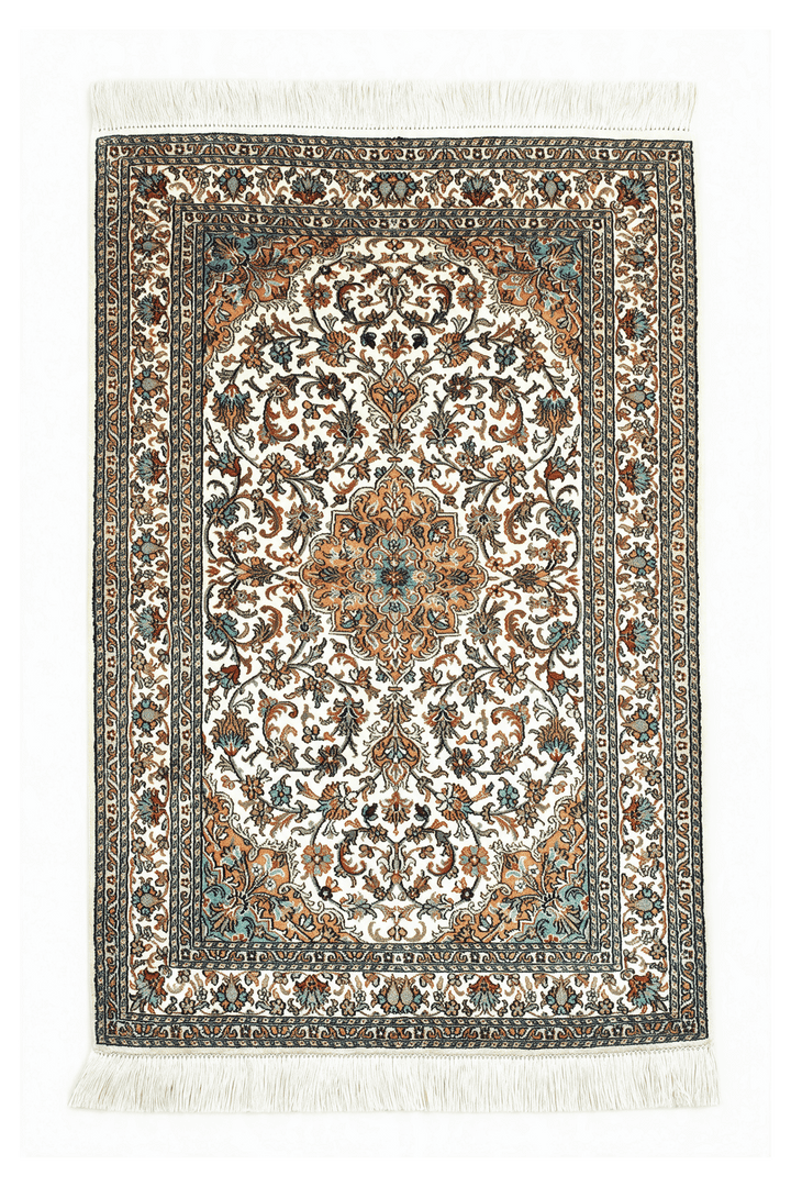 Ivory Arabesque Medallion