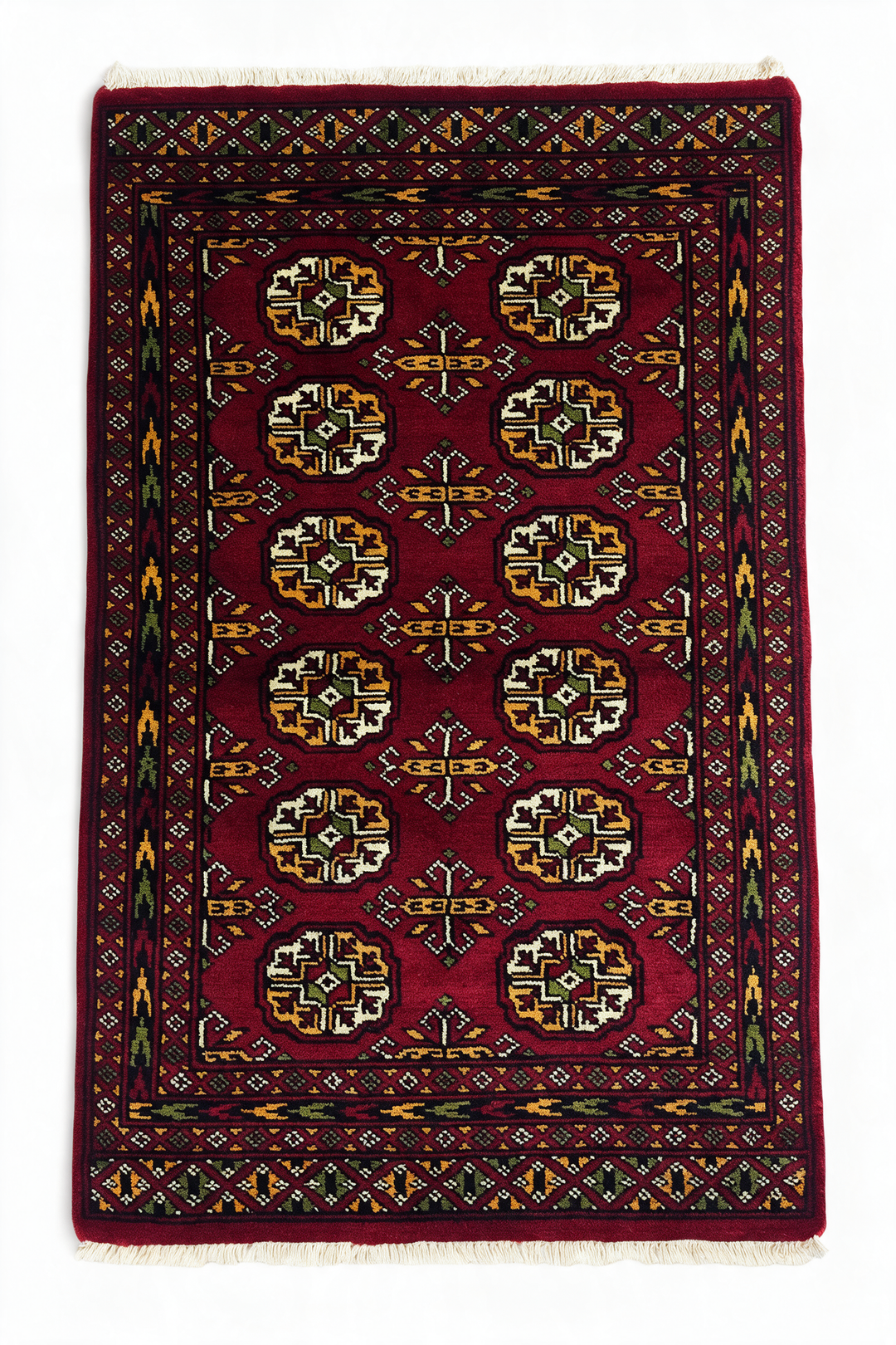 Burgundy Gül Bokhara