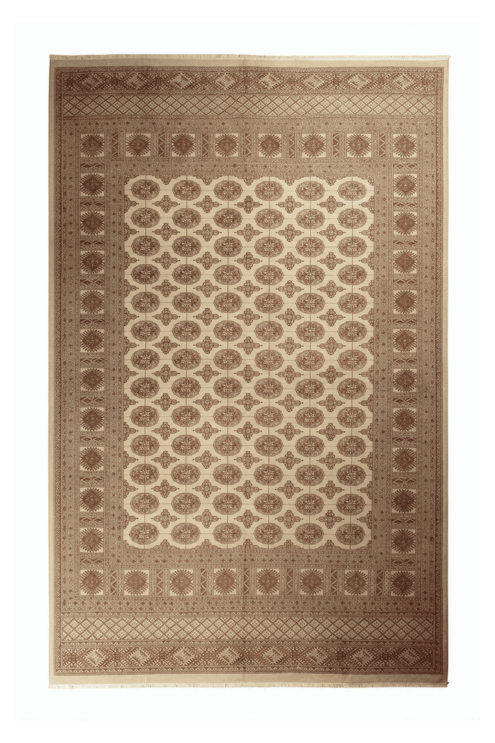 Beige Gül Bokhara
