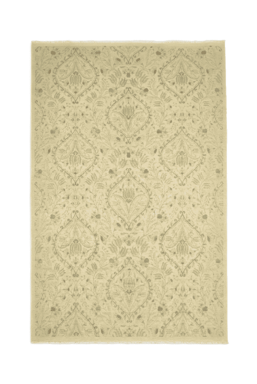 Antique Cream Floral Ghazni