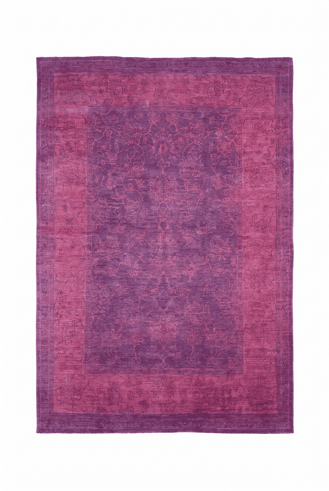 Berry Magenta Floral Ghazni