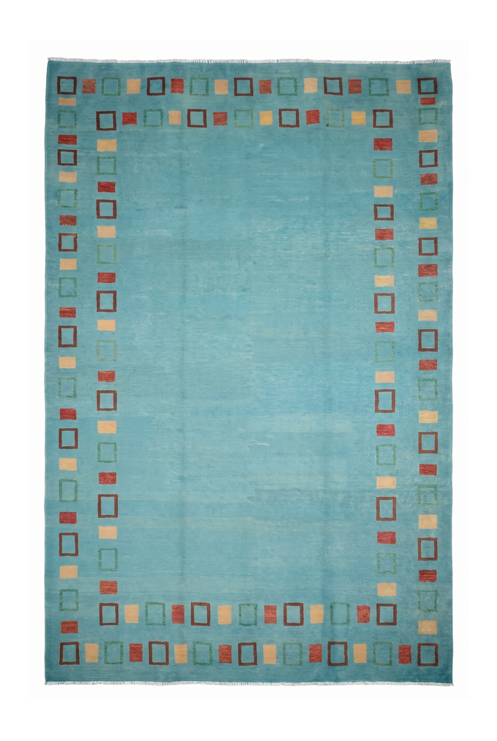 Soft Turquoise Modern Ghazni