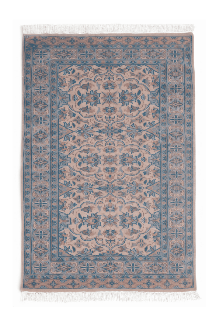 Warm Beige Floral Lattice
