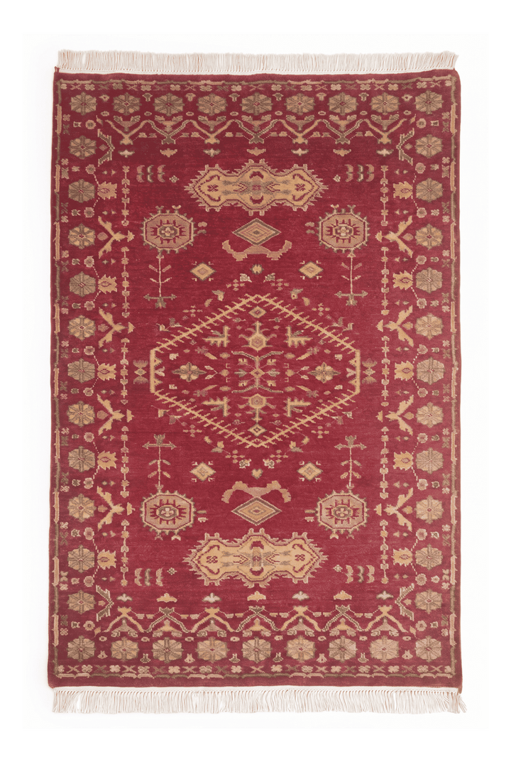 Ruby Red Medallion Kazak