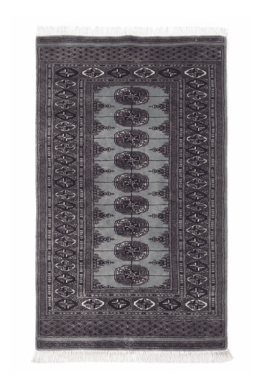 Slate Grey Gul Bokhara