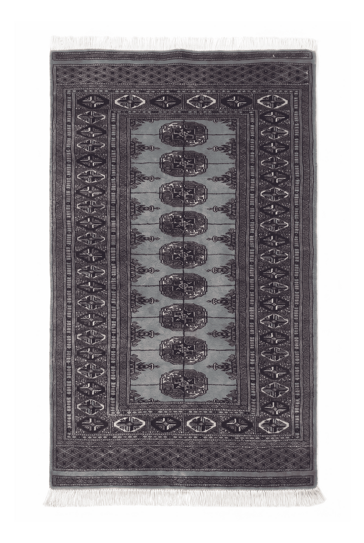 Slate Grey Gul Bokhara