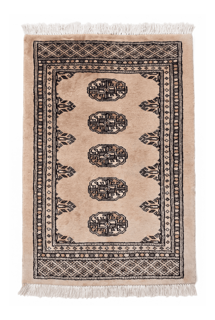 Sand Beige Gul Bokhara
