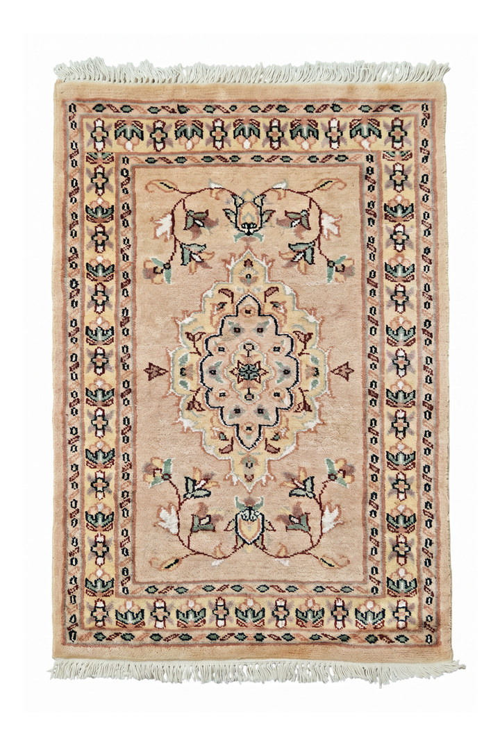 Cream Beige Medallion