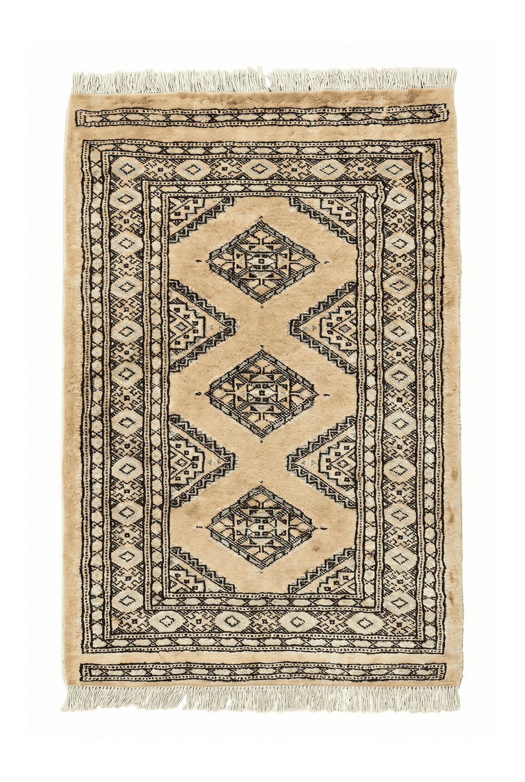Sand Cream Zigzag Jaldar