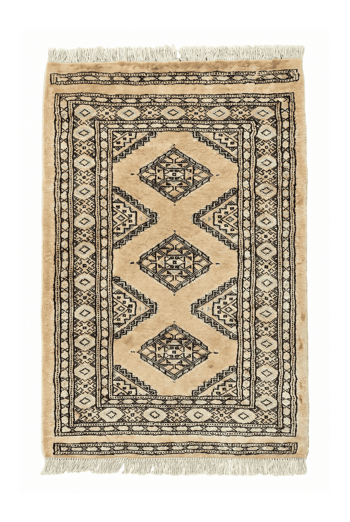 Sand Cream Zigzag Jaldar