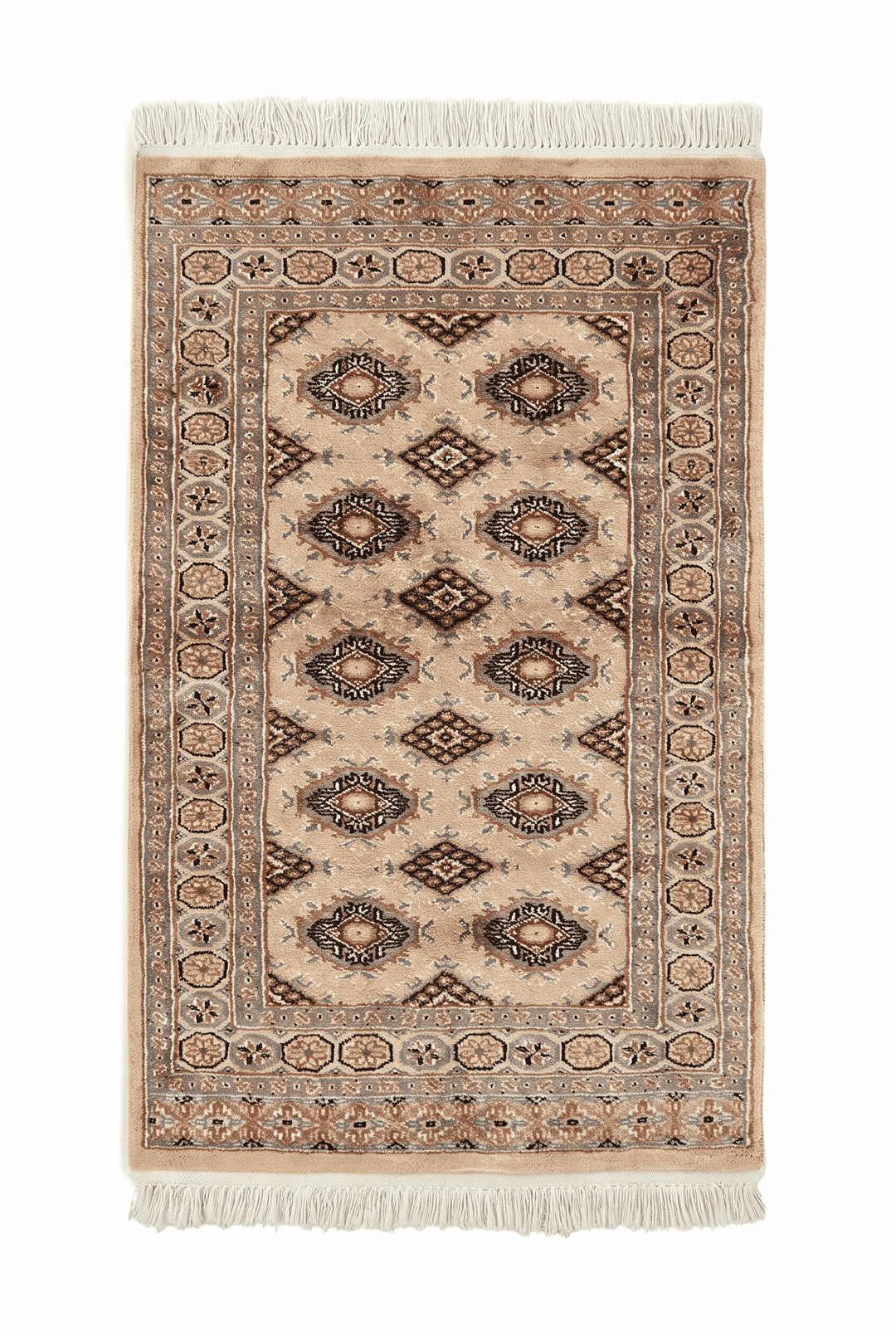Antique Cream Gul Bokhara