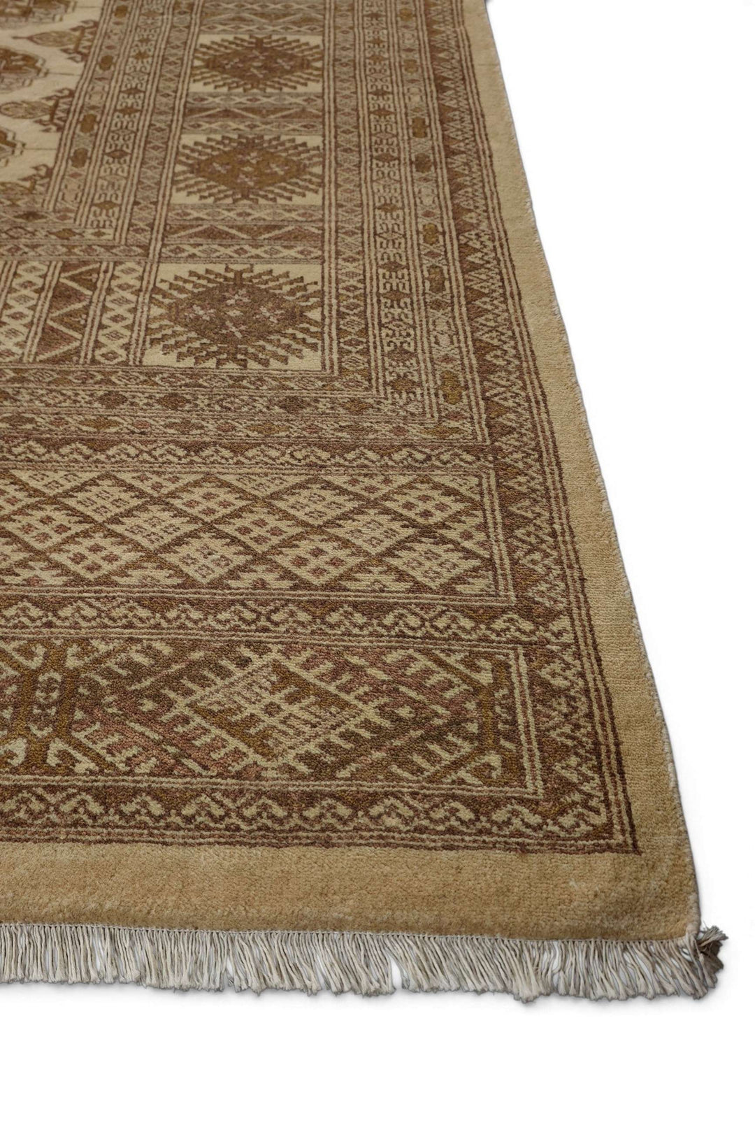 Beige Pakistani Bokhara Rug, hand-knotted, 277×373cm, photo 7