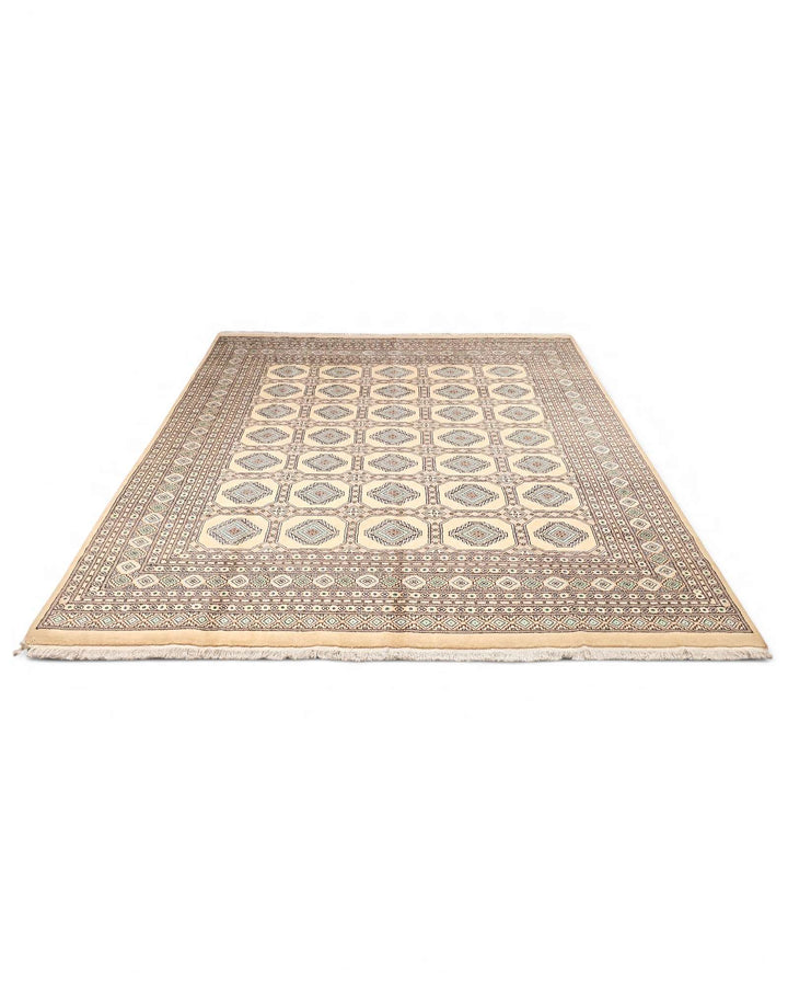 Camel square rug for a living room, about 4.5 tatami