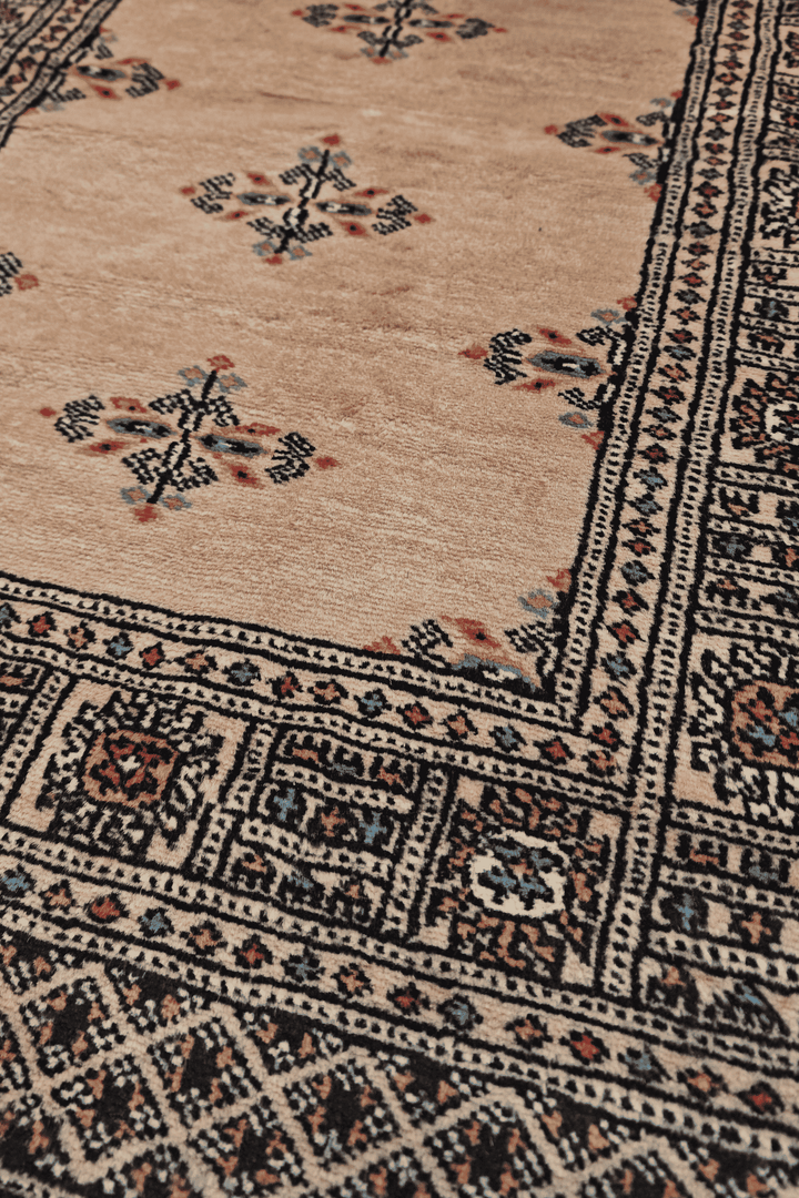 Sand Pakistani Bokhara Rug, hand-knotted, 77×122cm, photo 7