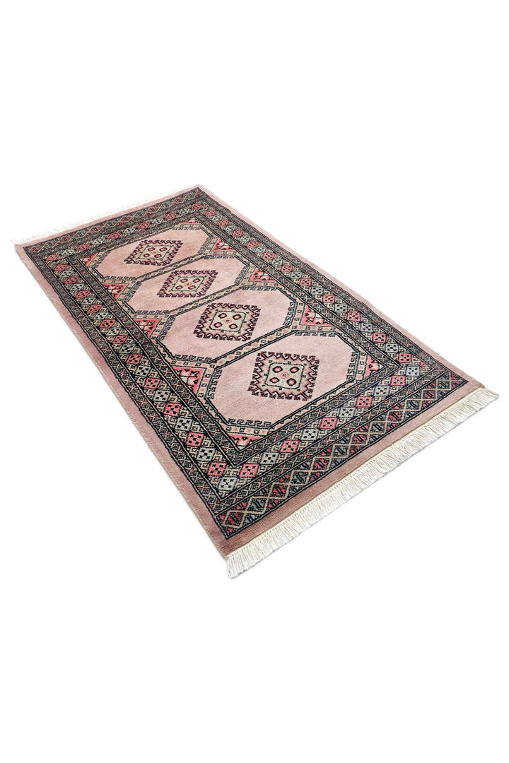 Antique Cream Pakistani Jaldar Rug, hand-knotted, 79×134cm, photo 5