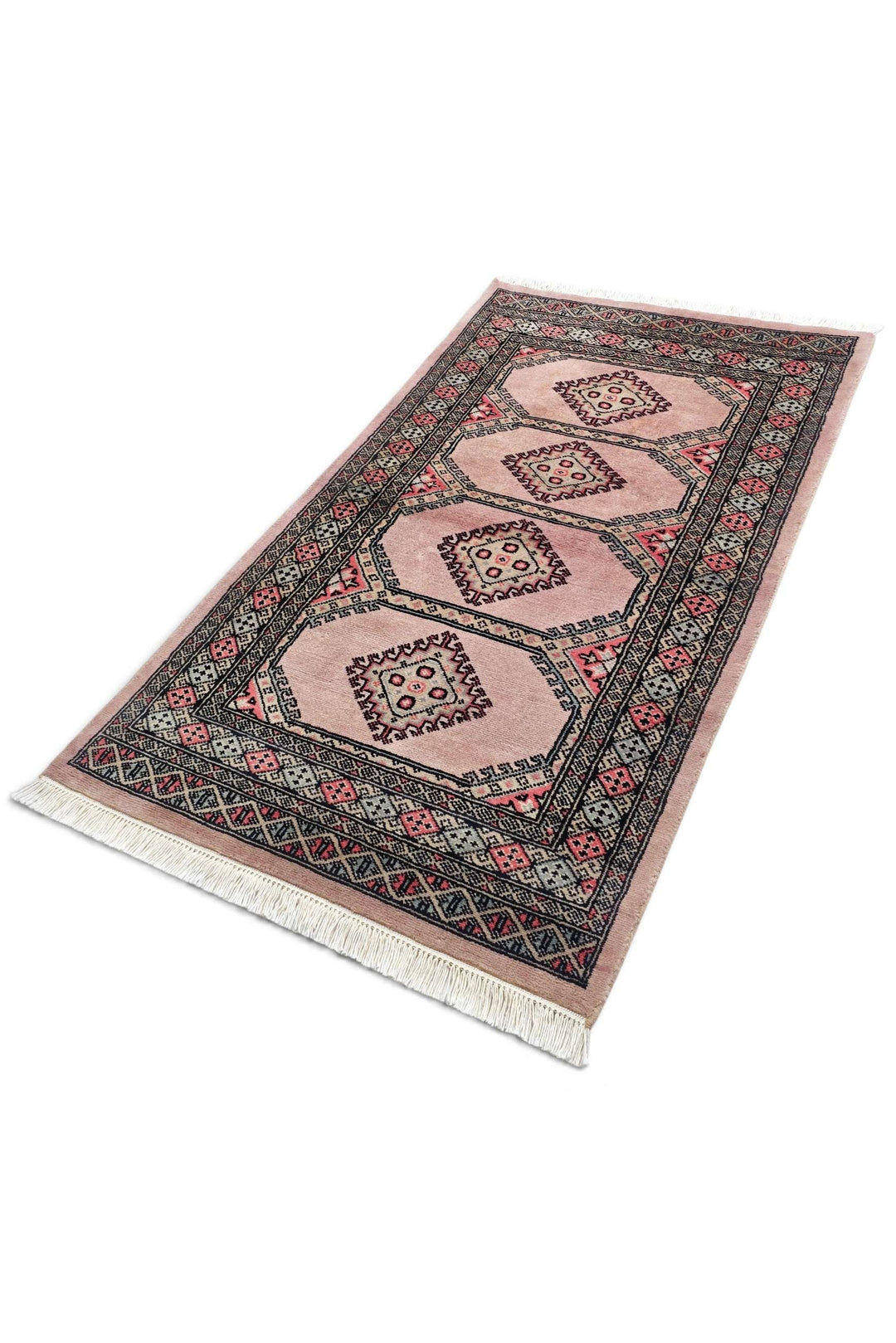 Antique Cream Pakistani Jaldar Rug, hand-knotted, 79×134cm, photo 6