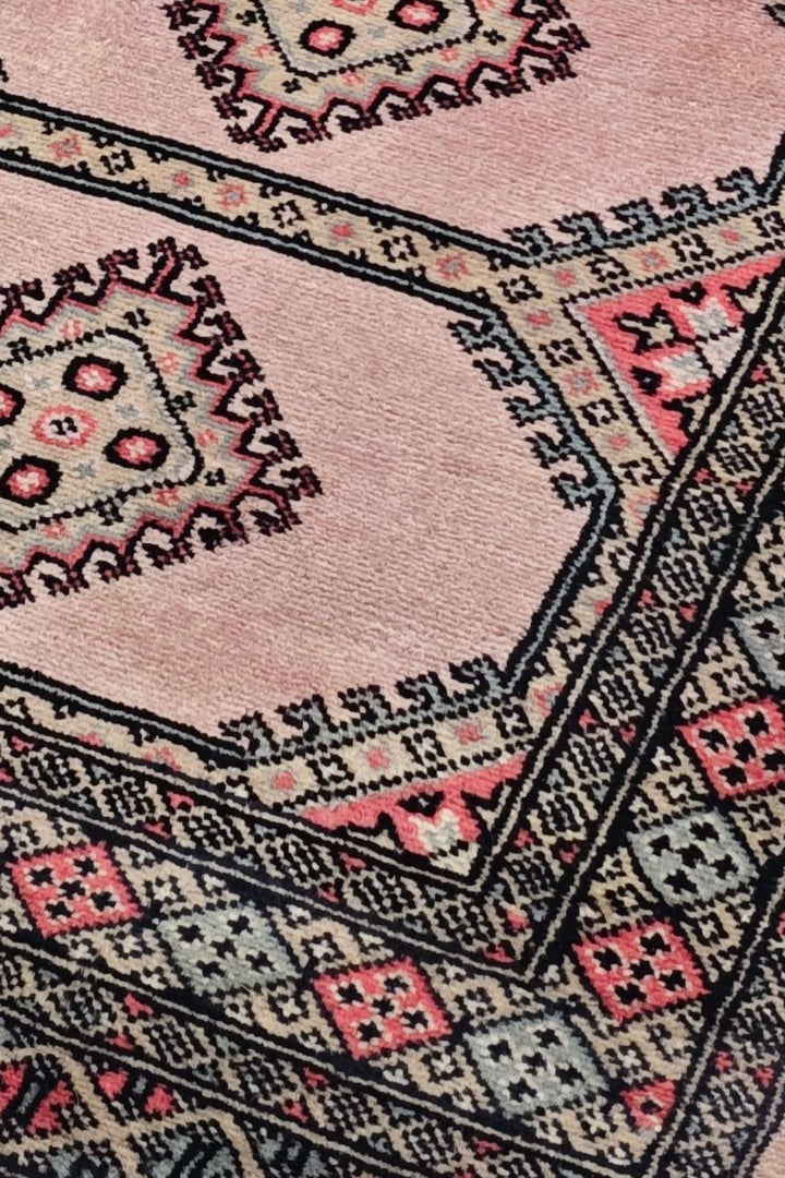 Antique Cream Pakistani Jaldar Rug, hand-knotted, 79×134cm, photo 7