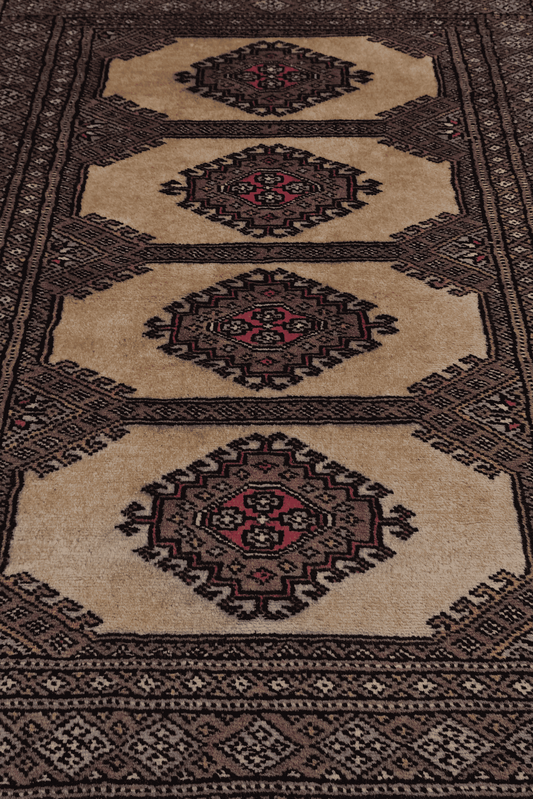 Camel Pakistani Jaldar Rug, hand-knotted, 80×115cm, photo 3