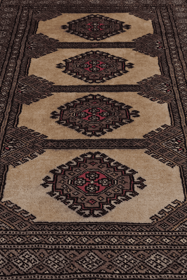 Camel Pakistani Jaldar Rug, hand-knotted, 80×115cm, photo 3