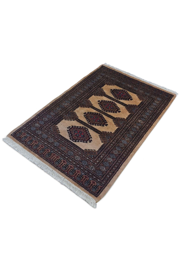 Camel Pakistani Jaldar Rug, hand-knotted, 80×115cm, photo 5