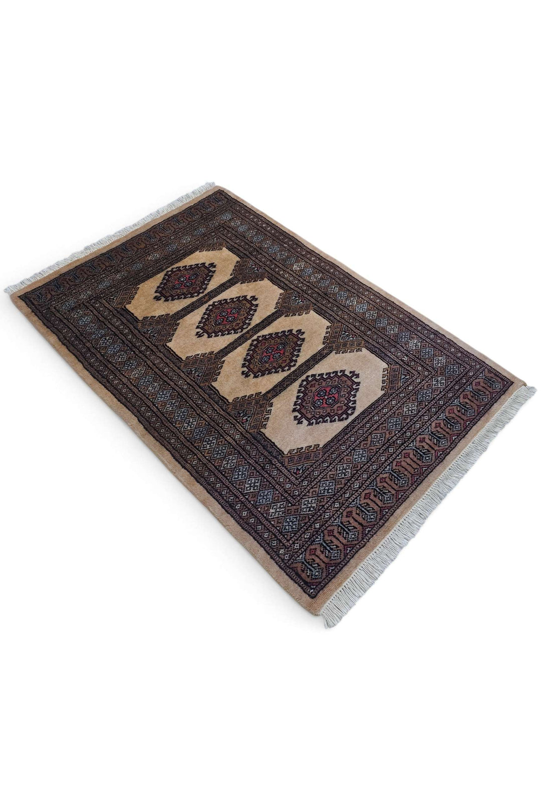 Camel Pakistani Jaldar Rug, hand-knotted, 80×115cm, photo 6