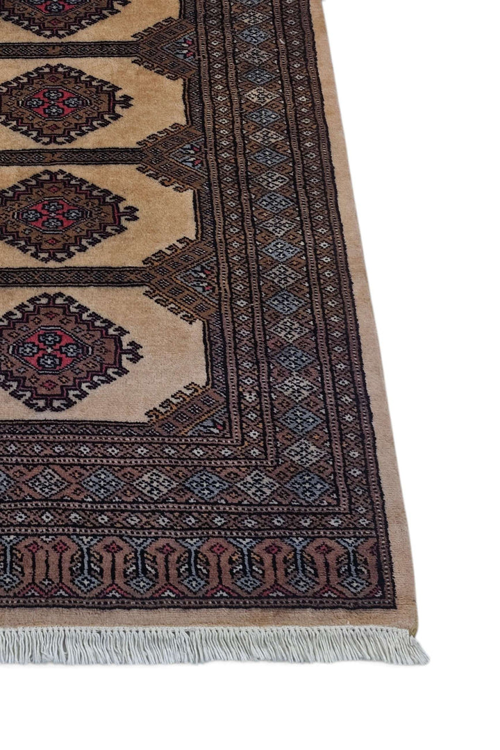 Camel Pakistani Jaldar Rug, hand-knotted, 80×115cm, photo 7