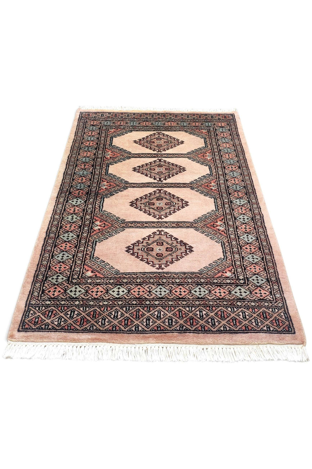 Cream Pakistani Jaldar Rug, hand-knotted, 78×125cm, photo 5