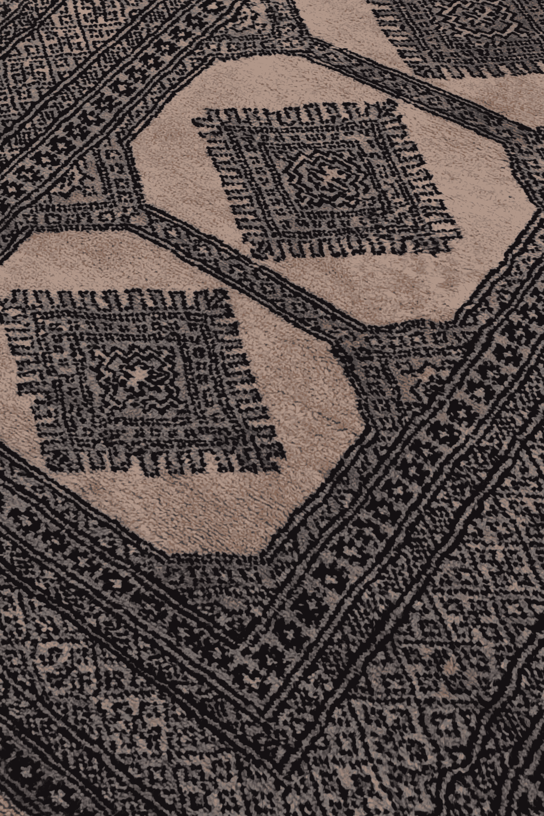 Sand Pakistani Jaldar Rug, hand-knotted, 79×115cm, photo 7