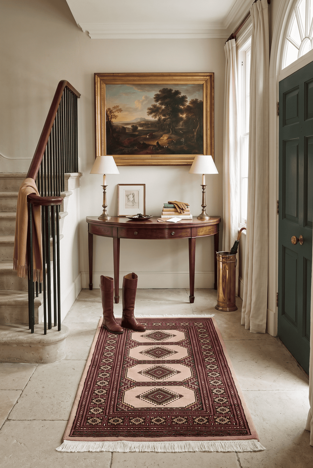 Sand Pakistani Jaldar Rug, hand-knotted, 81×121cm, photo 2