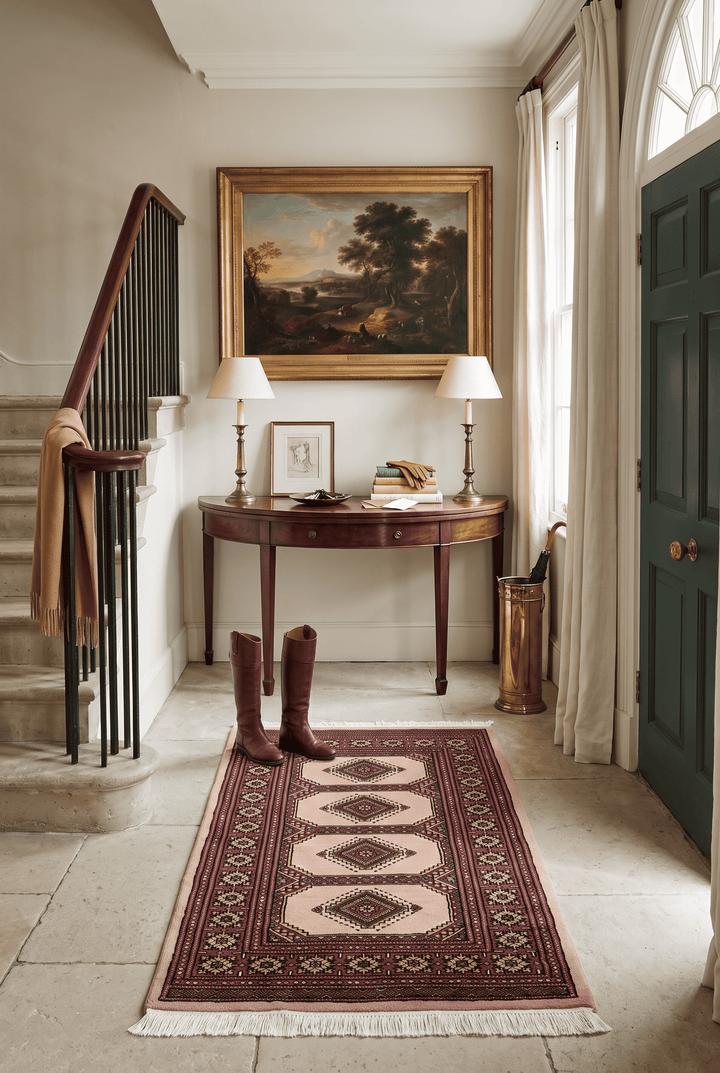 Sand Pakistani Jaldar Rug, hand-knotted, 81×121cm, photo 2