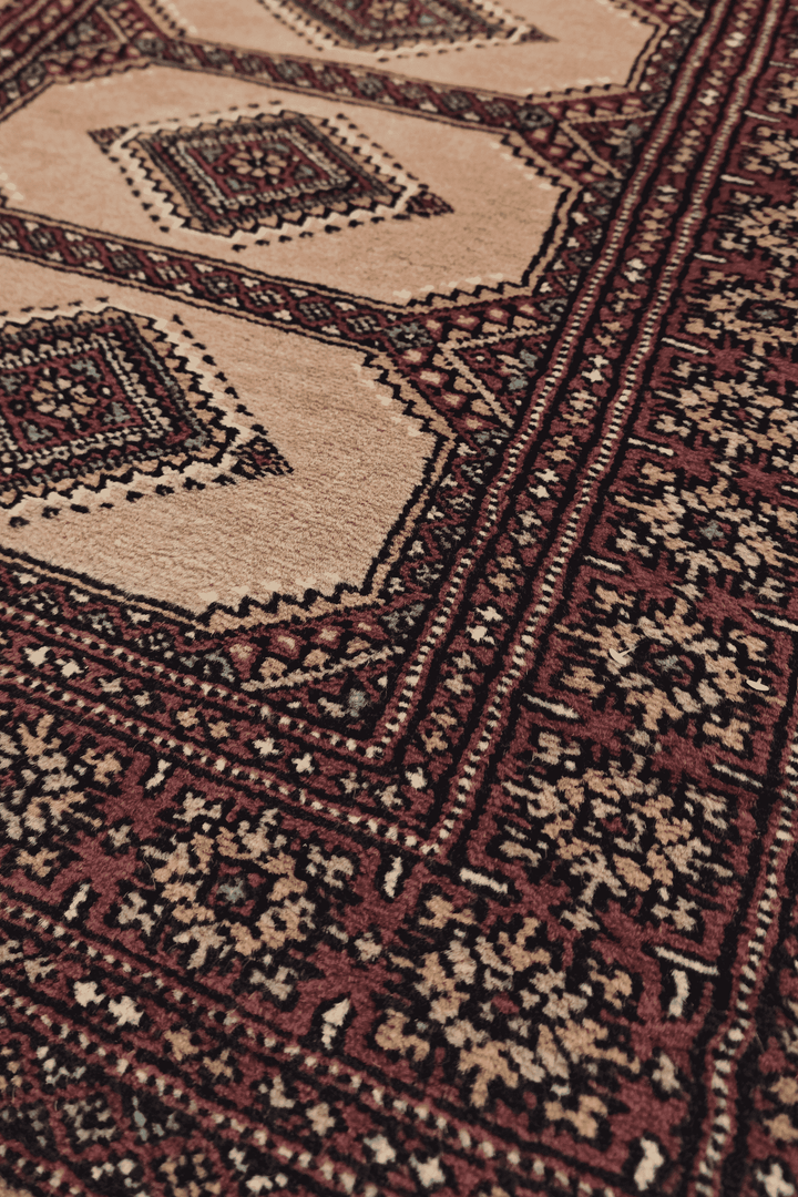 Sand Pakistani Jaldar Rug, hand-knotted, 81×121cm, photo 7