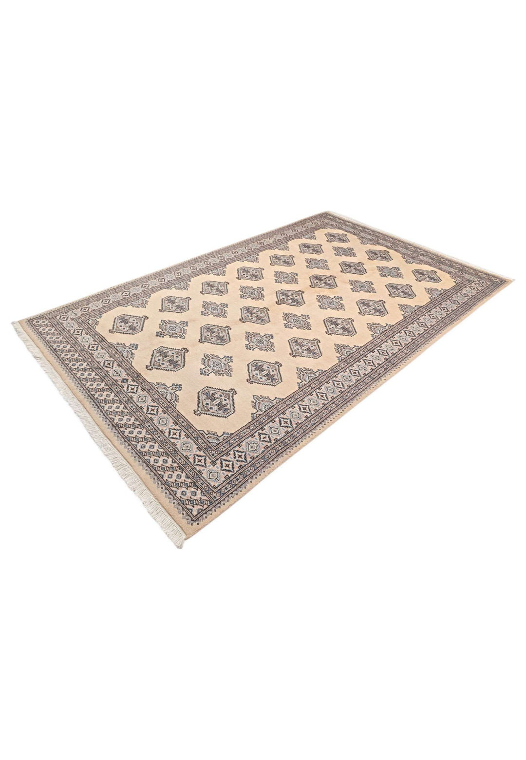 Ivory slate Jaldar rug 156×250cm, Pakistani craftsmanship