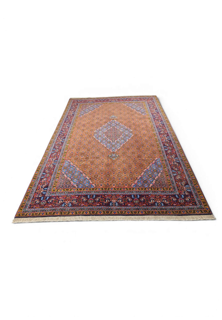 Terracotta Ardabil rug 201×289cm, Persian craftsmanship