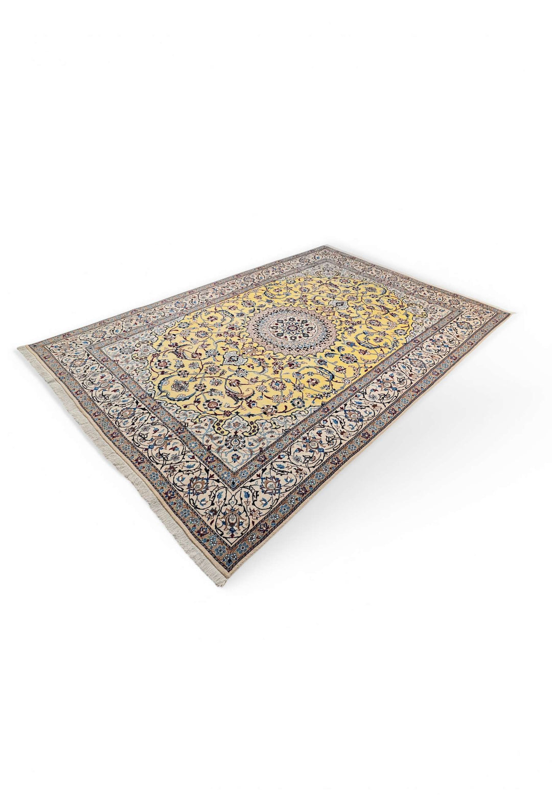Saffron Nain rug for a large living room, 4.5 tatami