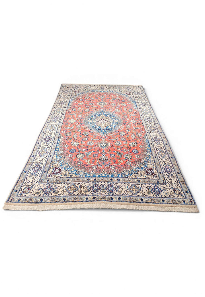 Coral Nain rug 190×305cm, Persian craftsmanship