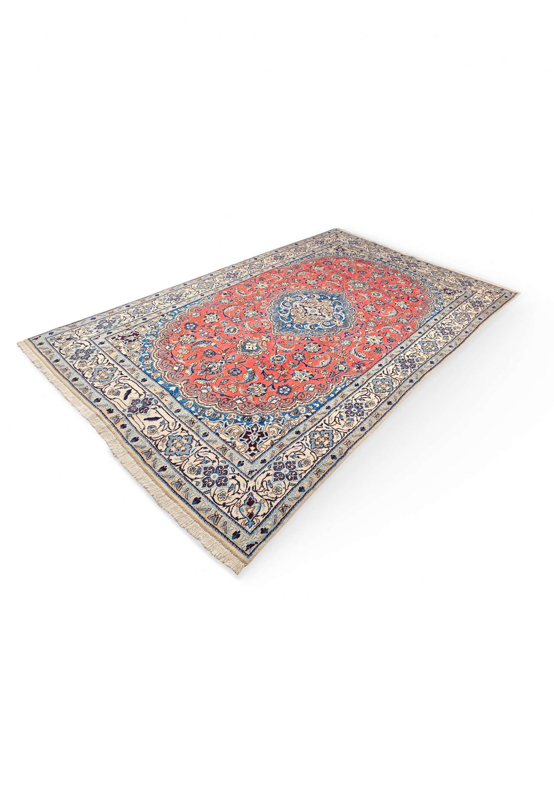 Coral Nain rug for a large living room, 4.5 tatami