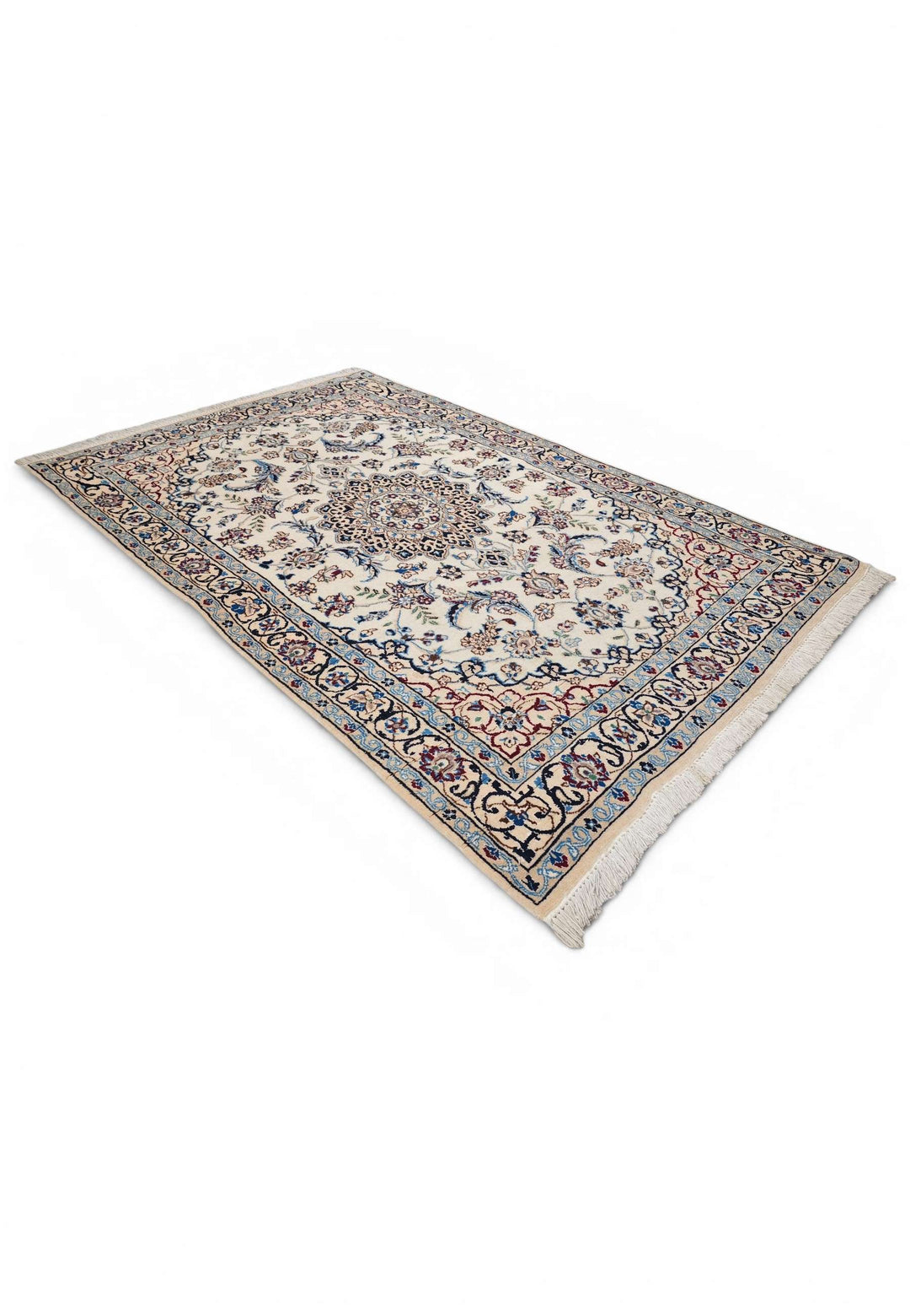 Ivory Nain rug for a bedside, about 1.5 tatami