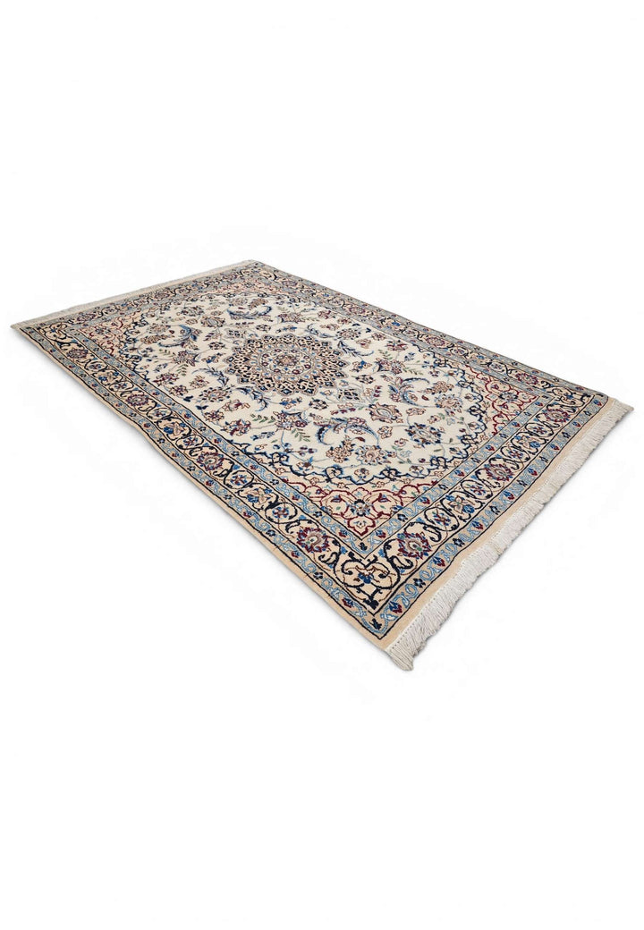Ivory Nain rug for a bedside, about 1.5 tatami