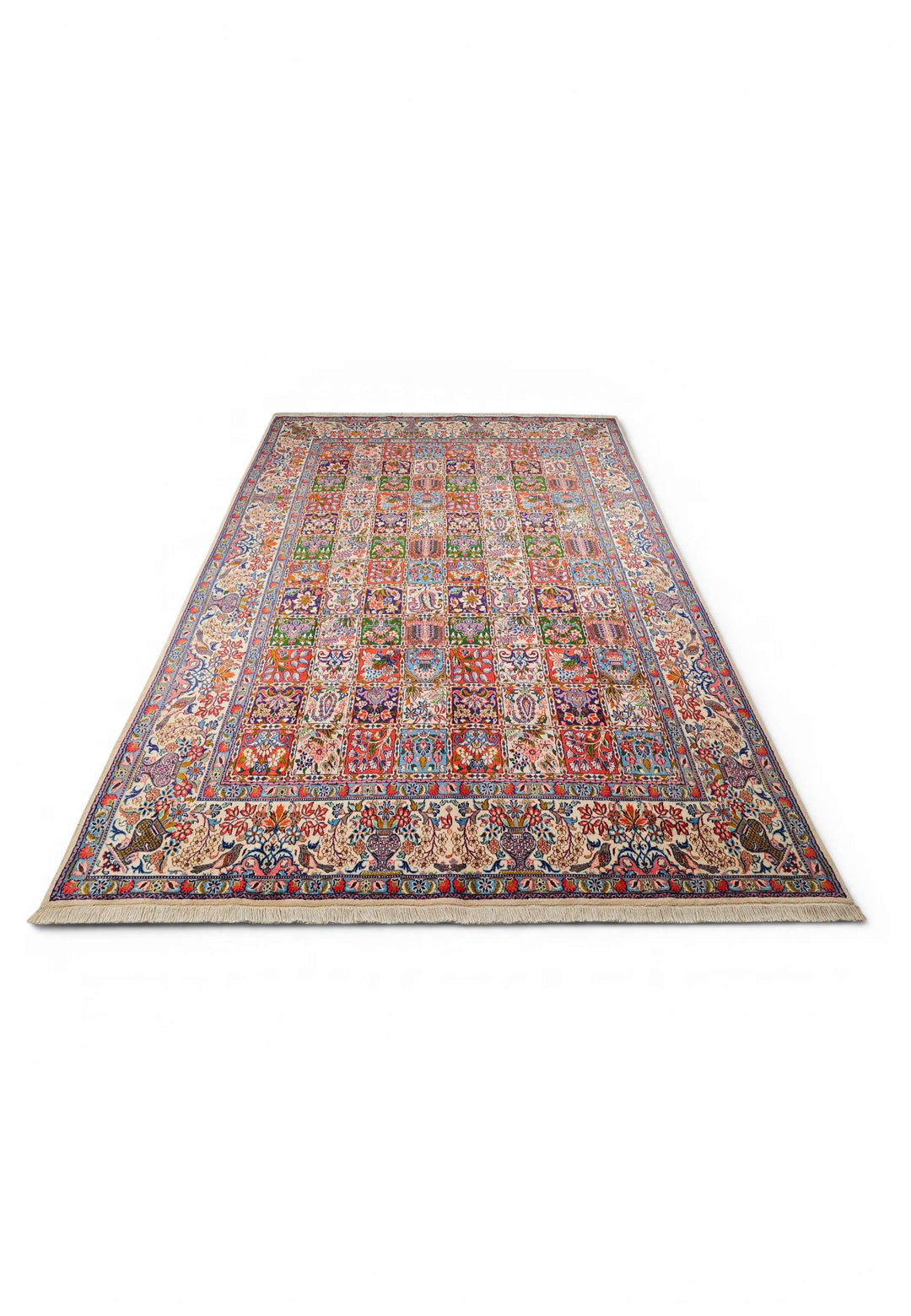 Four Seasons Sabzevar rug 200×293cm, Persian craftsmanship