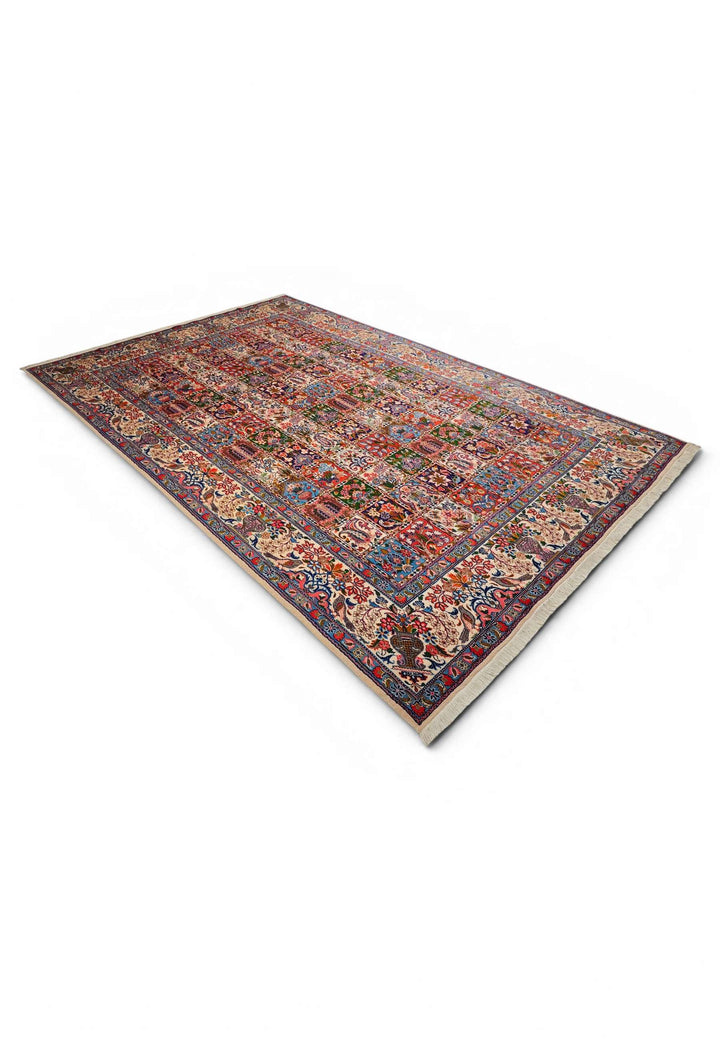 Four Seasons garden rug for a large living room, 4.5 tatami