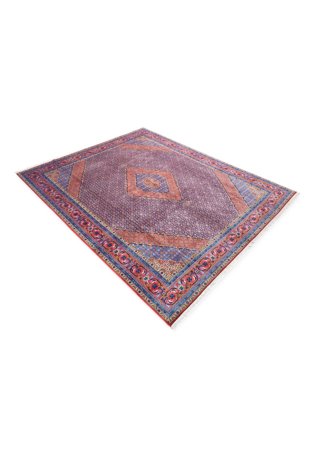 Mauve Herati rug 251×302cm, Pakistani craftsmanship